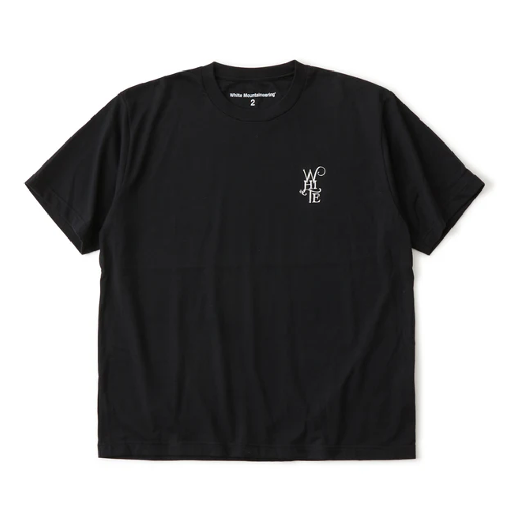 WHITE MOUNTAINEERING WM LOGO EMBROIDERY T-SHIRT