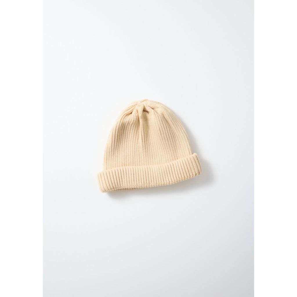 ROTOTO COTTON ROLL UP BEANIE