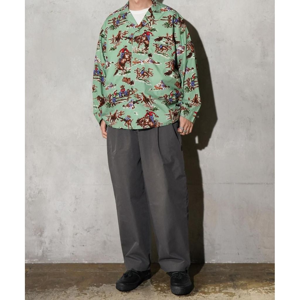 TOWNCRAFT PRINTED PAJAMA JACKET