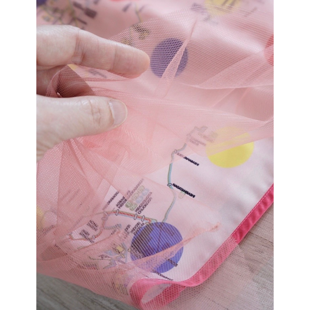 THOMAS MAGPIE Nishitetsu PRINT×Tulle