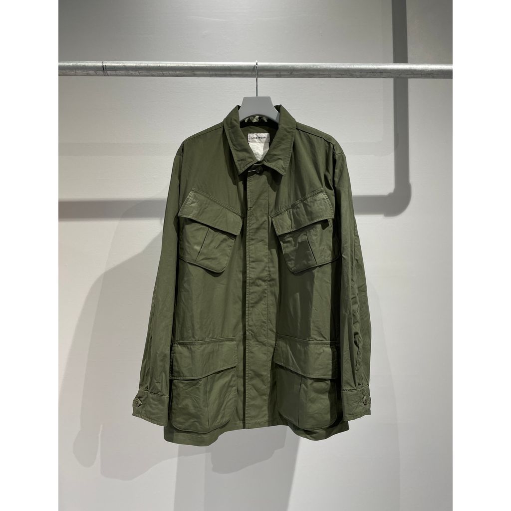 YAECA LIKE WEAR JUNGLE FATIGUE JACKET – MAROON WEBSTORE