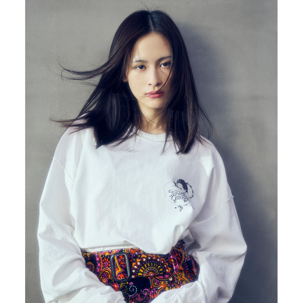 ISNESS MUSIC PARADISE GARAGE LS T-SHIRT (LEFT CHEST)