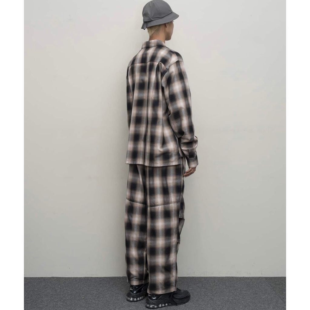 bal PLAID WIDE MOUNTAIN PANT