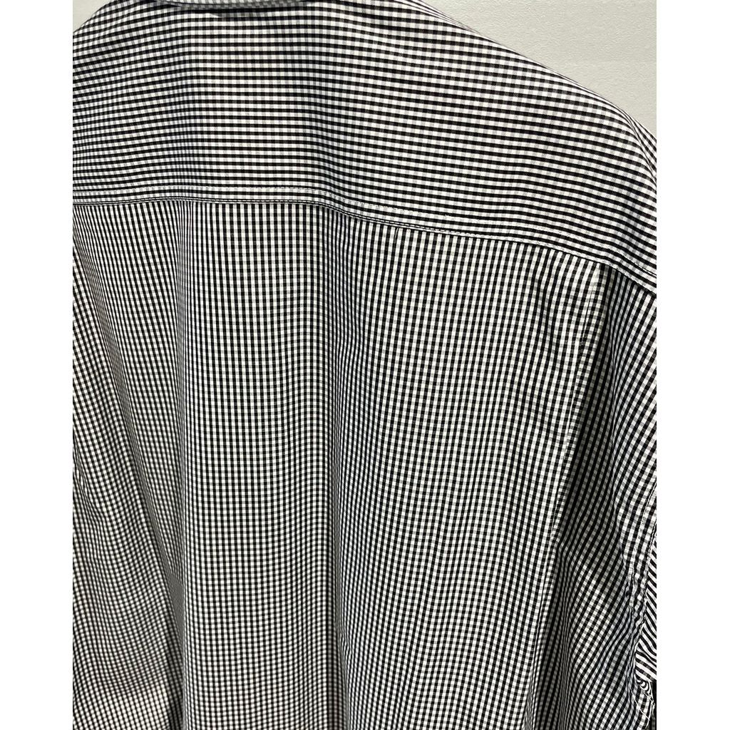 COMME des GARCONS HOMME ギンガムチェック パッチワーク シャツ