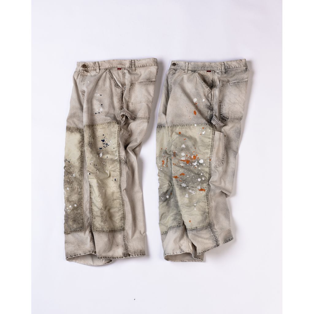 ANACHRONORM NYLON PATCH KINARI DOUBLE KNEE PAINTER PANTS