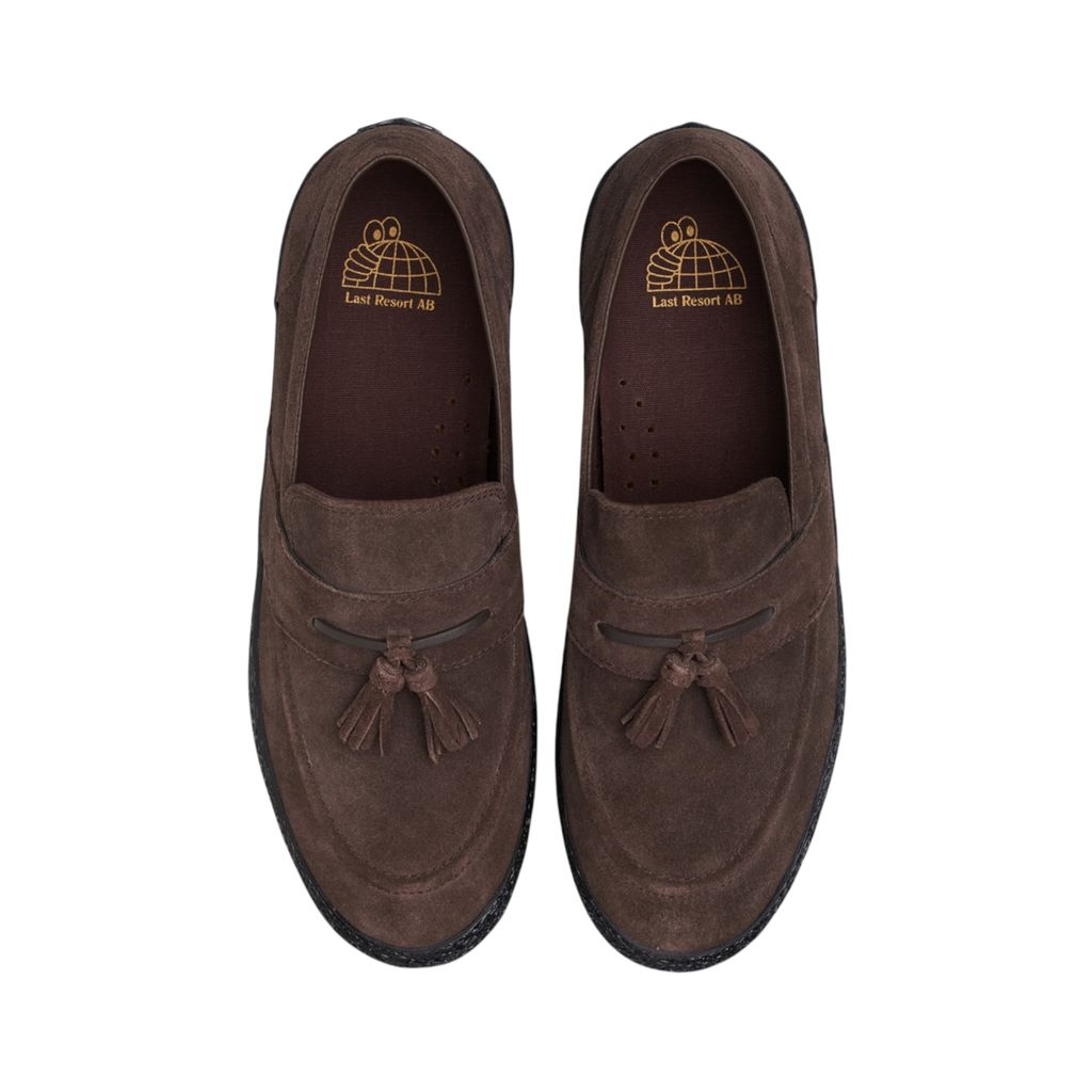 Last Resort AB VM005-Loafer Suede (CHOCOLATE BROWN/ BLACK)