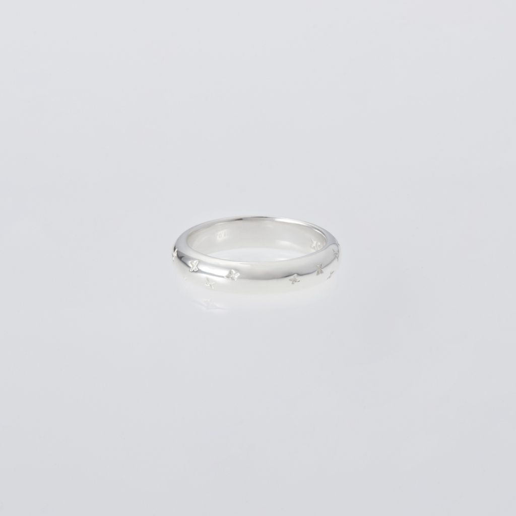 XOLO JEWELRY Letter Ring -Thin-