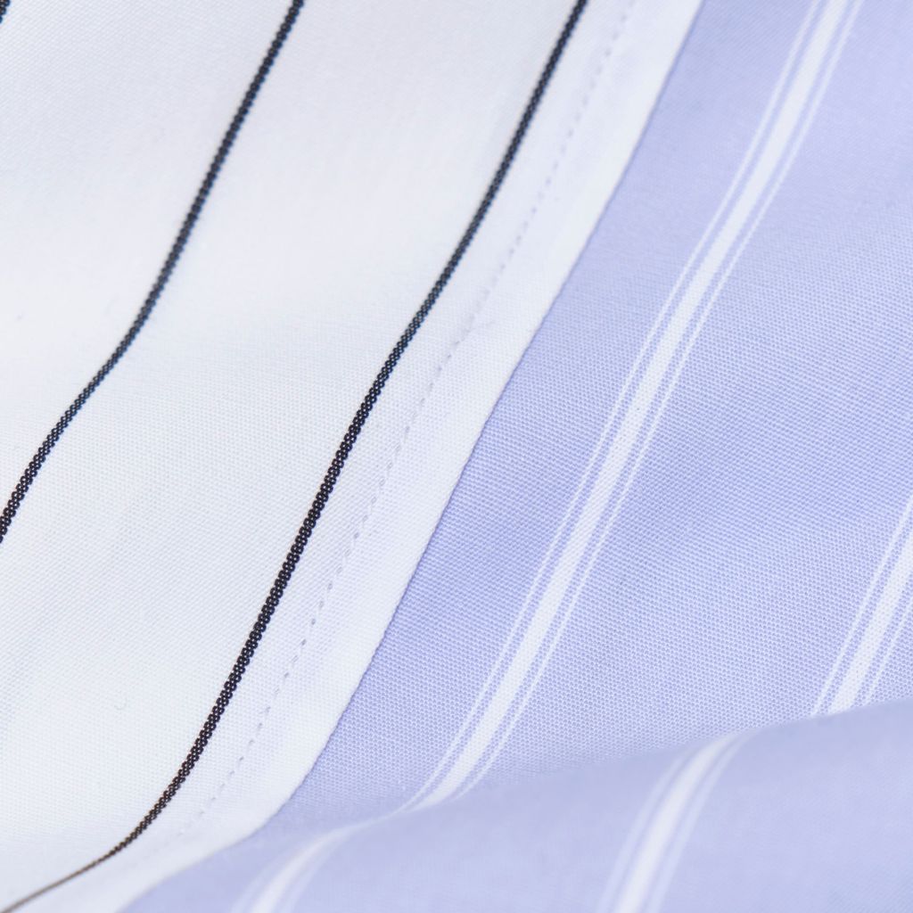 MAGIC STICK 2 Face Dress Shirt (BW Stripes Mix)