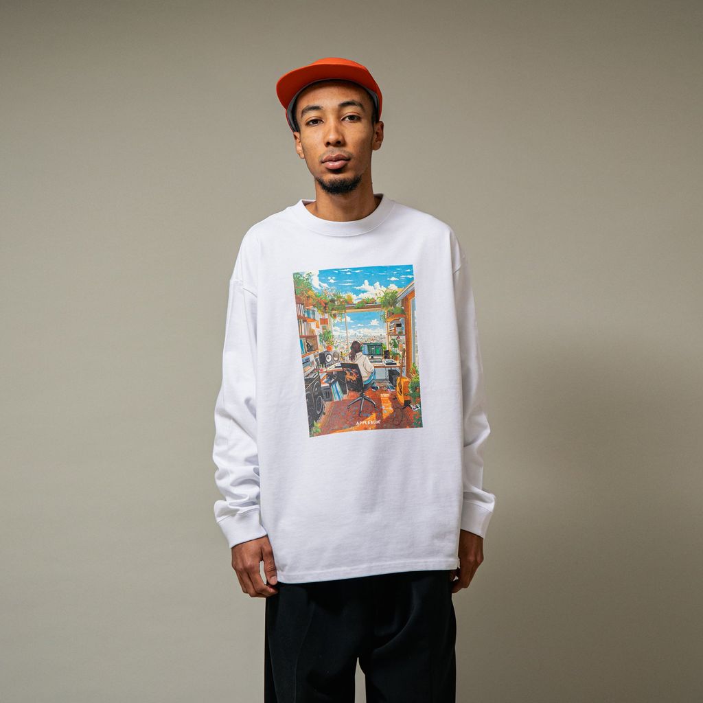 APPLEBUM "Perfect Daytime"L/S T-shirt 12oz