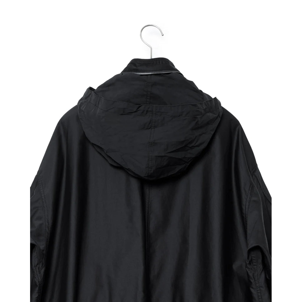 FUMITO GANRYU 2Way M-51 X M-65 Coat - Black