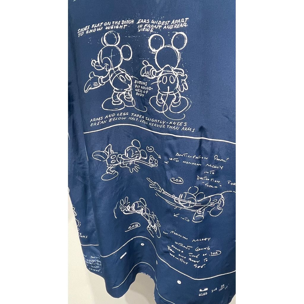 PORTER CLASSIC DISNEY MS / PC ALOHA COLLECTION ALOHA SHIRT / DISNEY MICKEY MOUSE