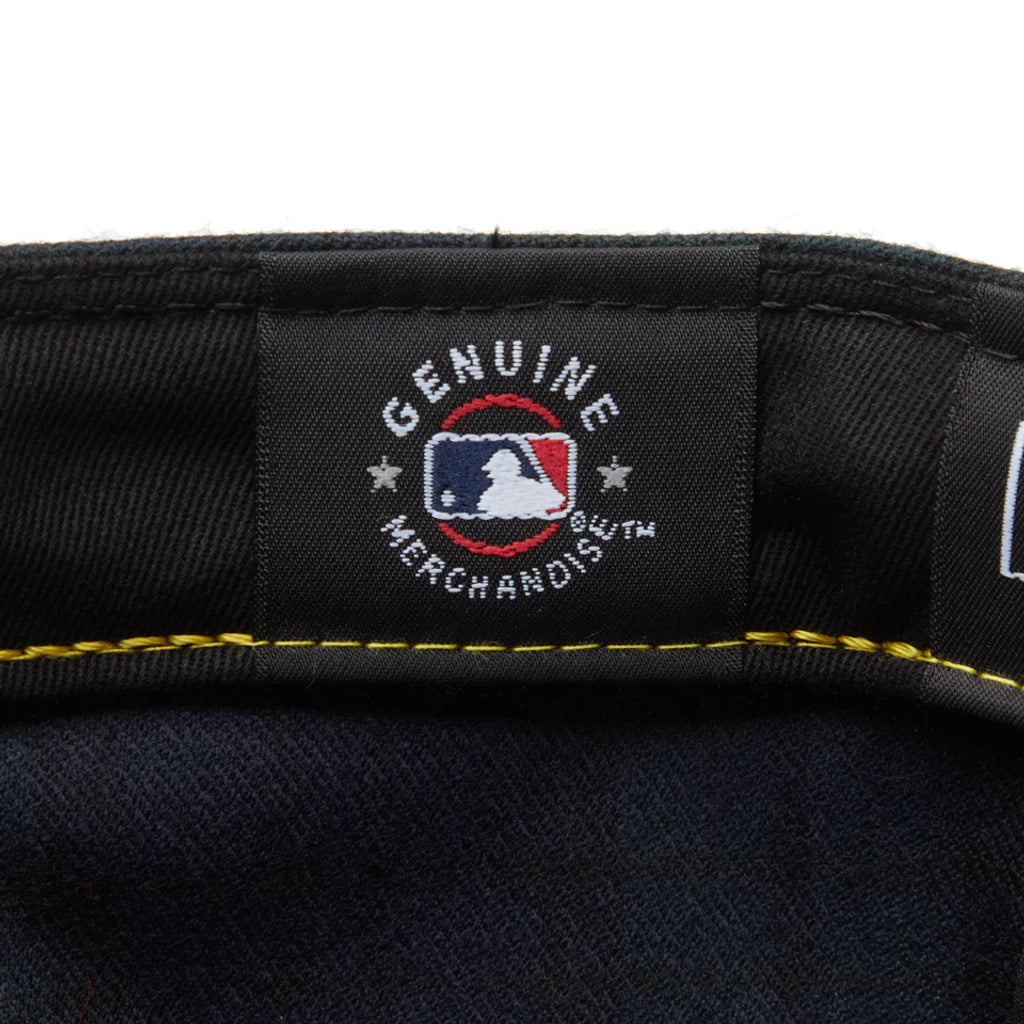 NEW ERA 59FIFTY Powered by GORO NAKATSUGAWA(min-nano)ニューヨーク・ヤンキース ブラックウォッチ ネイビーバイザー