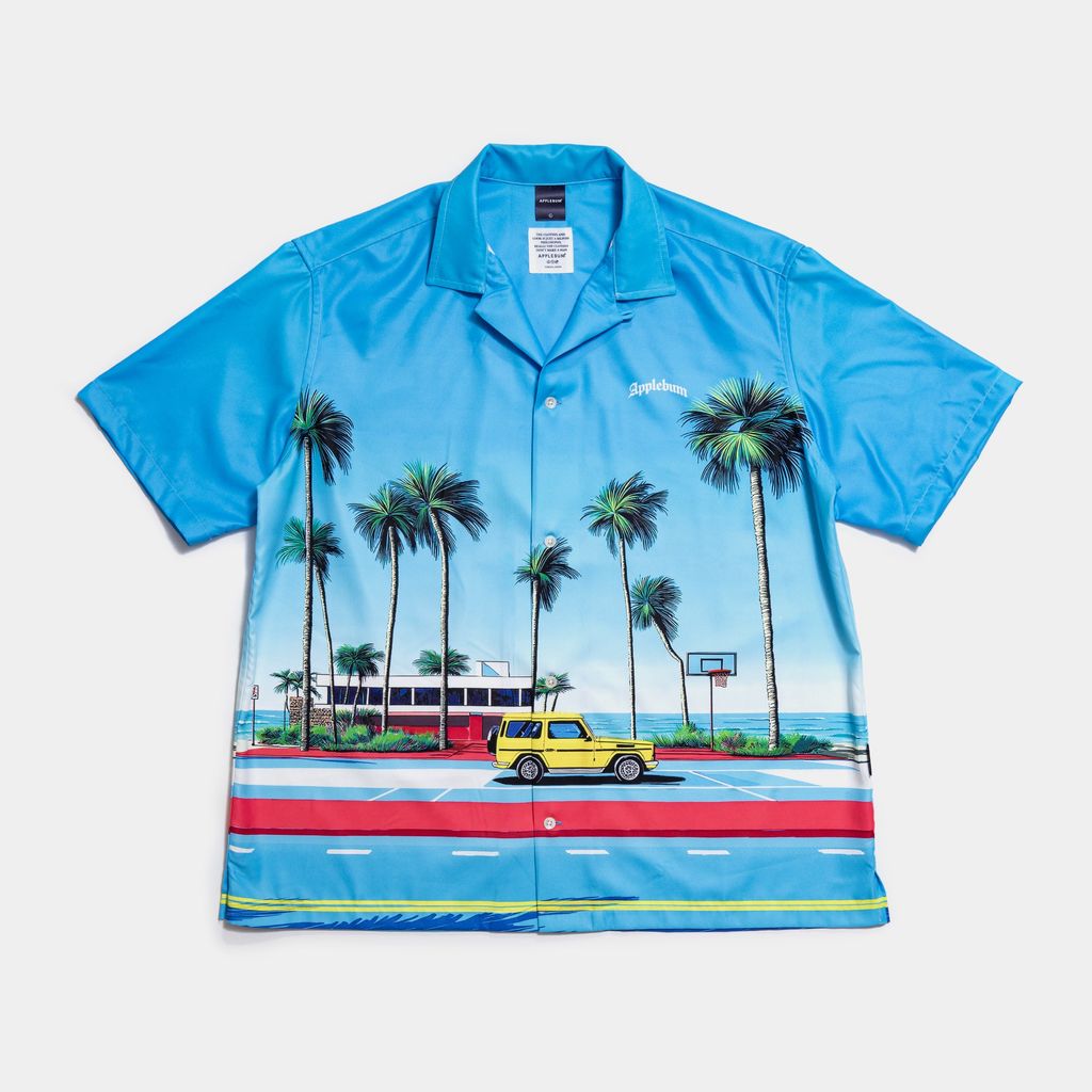 トップス APPLEBUM COASTAL CRUISE ALOHA SHIRT APPLEBUM 