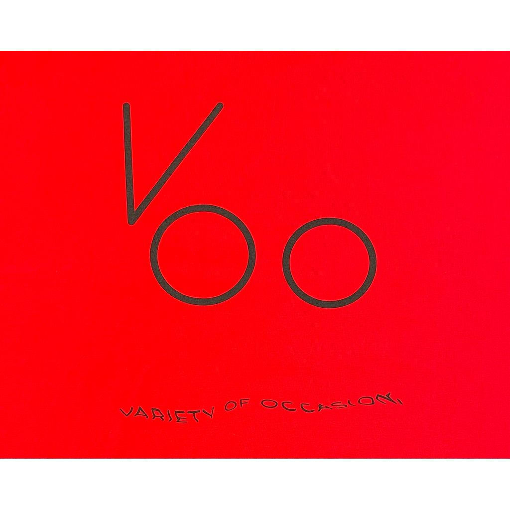 VOO × LINEAGE CORE SP ACHIVE LOGO TEE(RED)