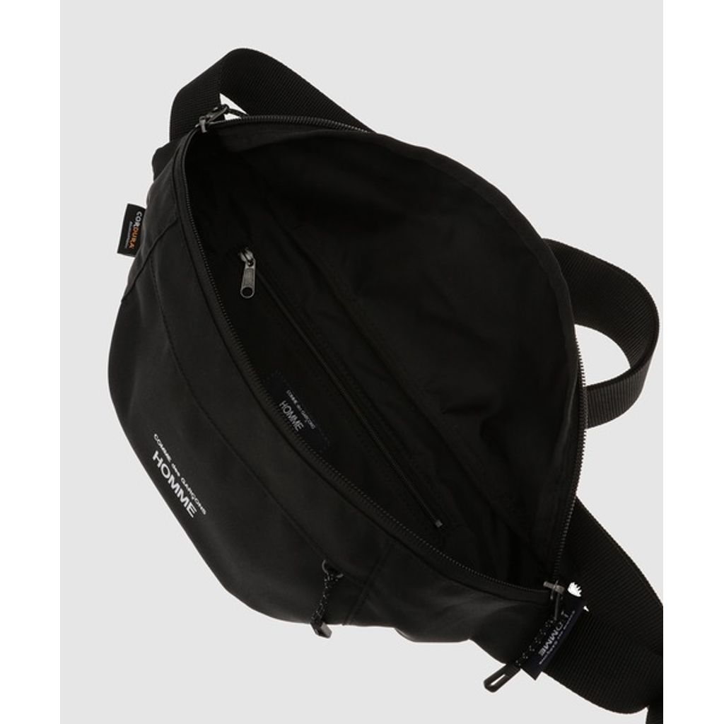 COMME des GARCONS HOMME CdG HOMME LOGO WAIST BAG(BLACK)