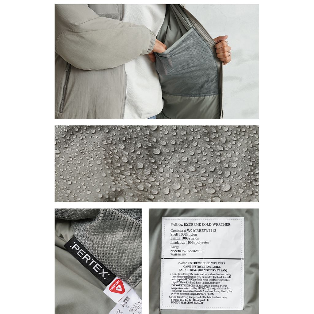 WAIPER.inc 米軍 ECWCS GEN III LEVEL7 PRIMALOFT ジャケット PERTEX UNLIMITED