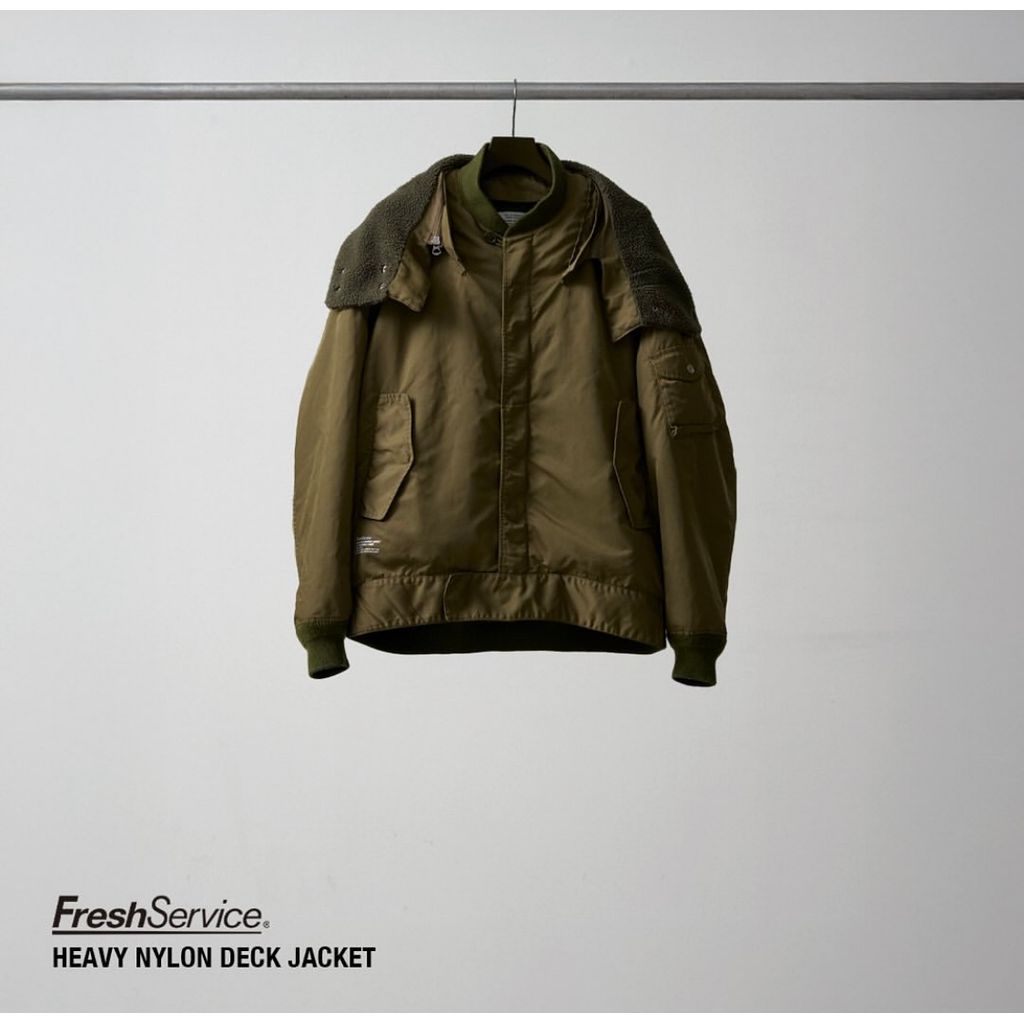 ジャケット・アウター FreshService HEAVY NYLON DECK JACKET L FreshService 
