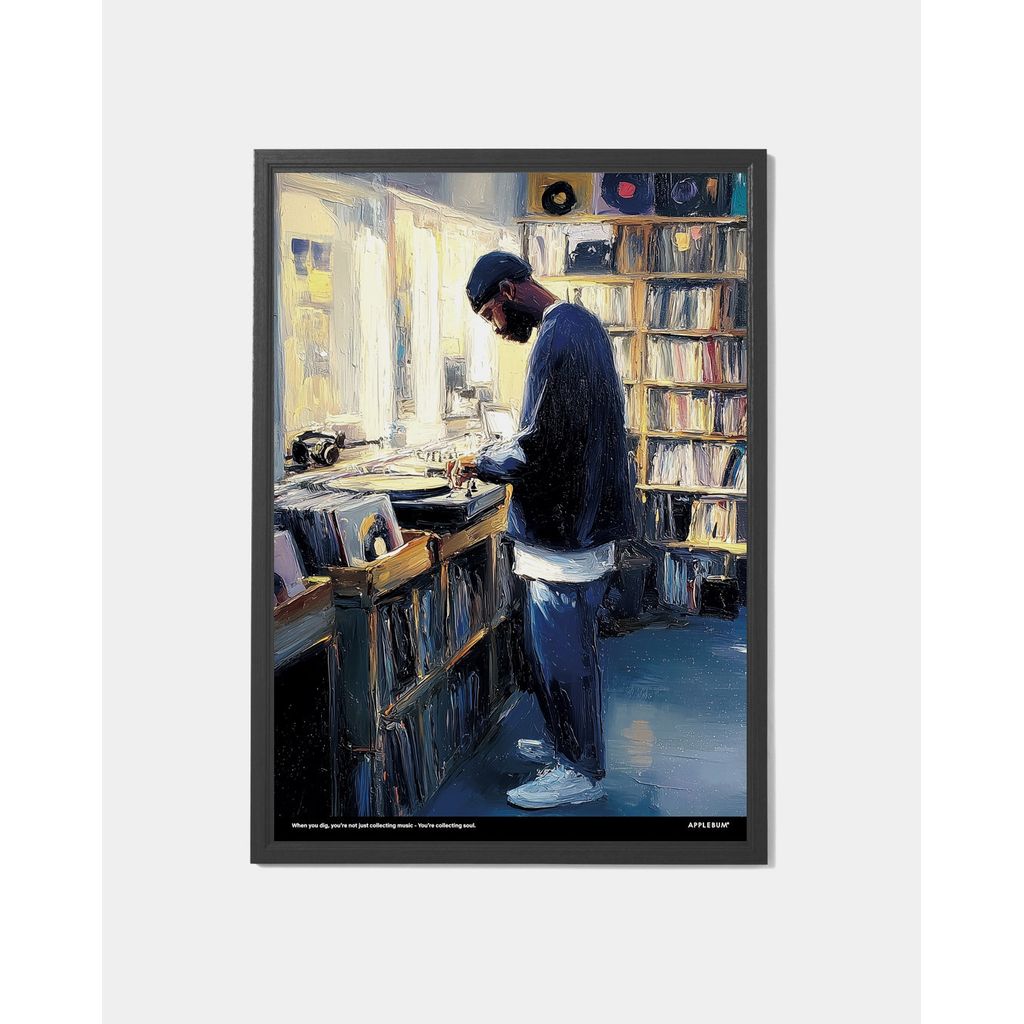 APPLEBUM Digger A1 Poster / 2611020 – MAROON WEBSTORE