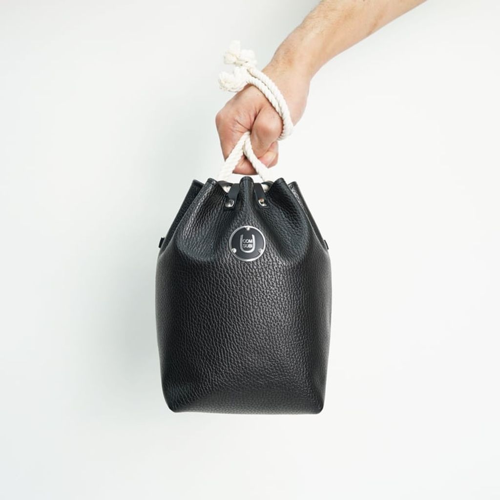 COMUSUBI (コムスビ) / COMUSUBI BAG "Leather" -Lilac-