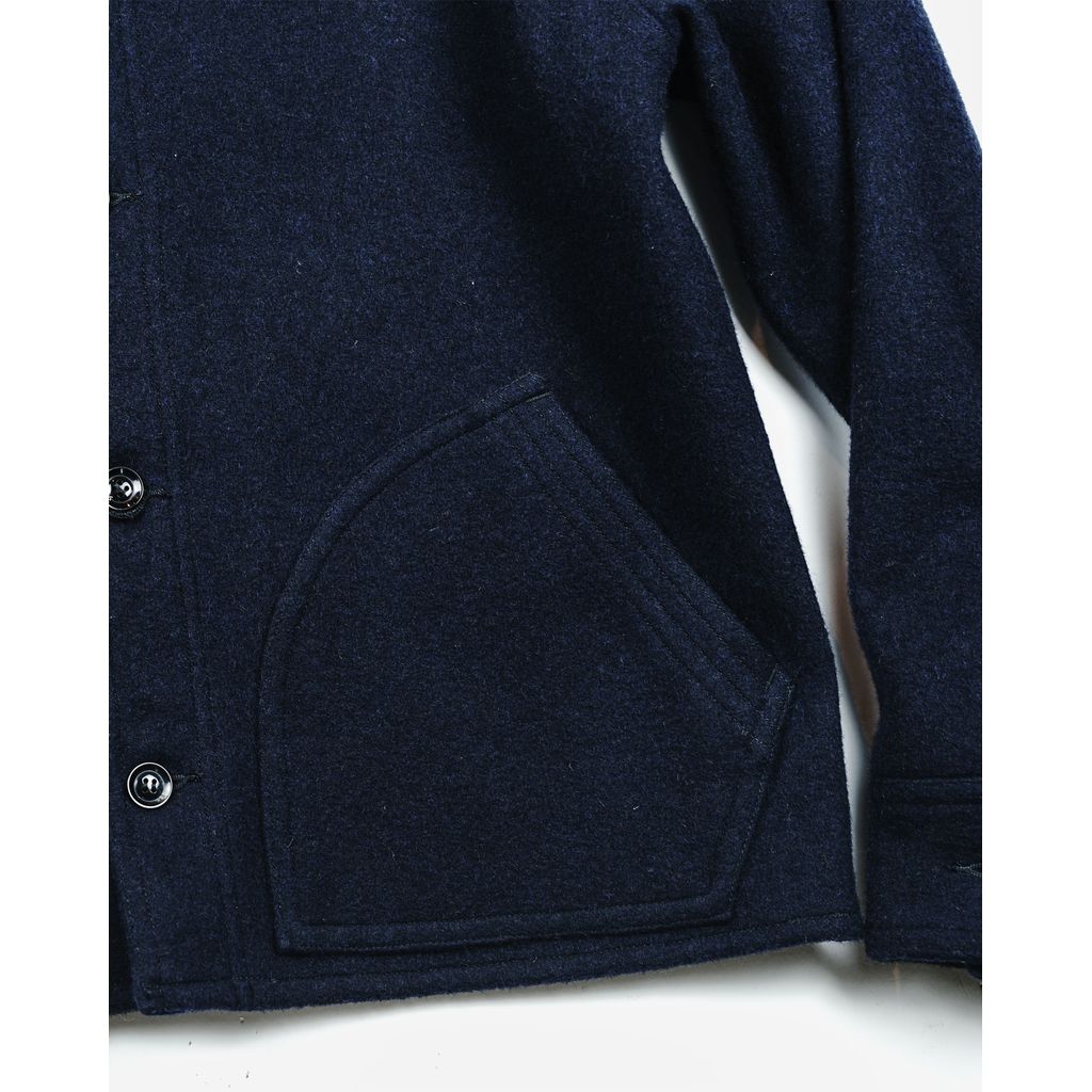 ANDFAMILYS Melton Wool Jacket