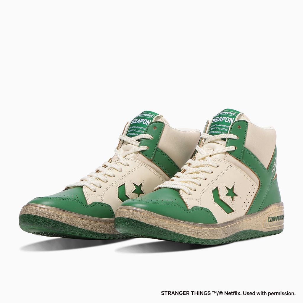 CONVERSE WEAPON HI / STRANGER THINGS 5（GREEN） – MAROON WEBSTORE