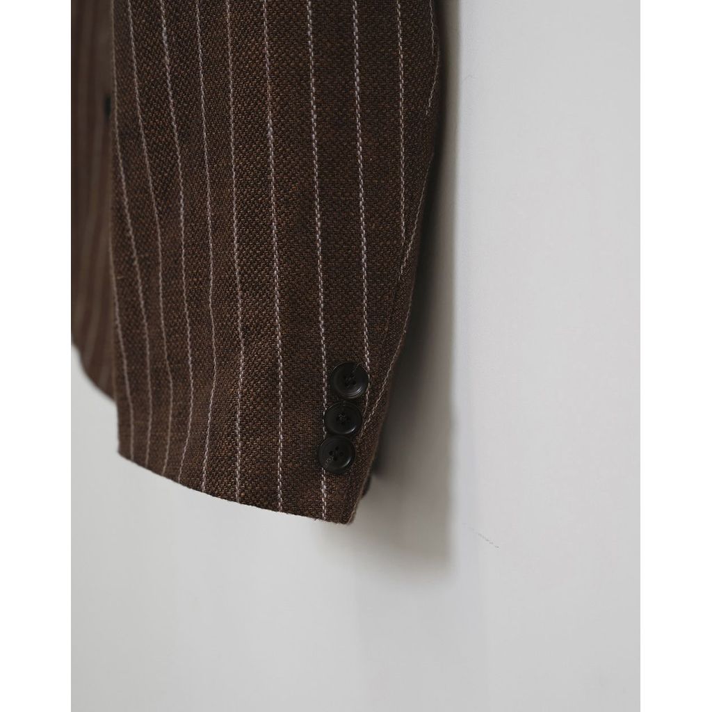 TODAYFUL Boyfriend Stripe Linen Jacket