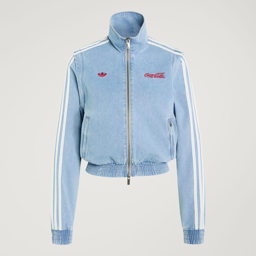 adidas Originals FIREBIRD REG DENIM TRACK TOP COCA COLA