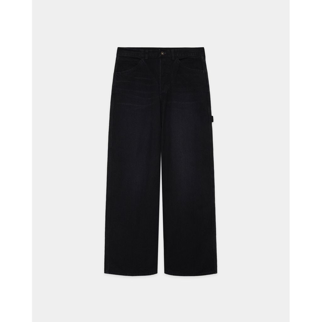 marka ORGANIC COTTON 10oz DENIM WIDE PAINTER PANTS – MAROON WEBSTORE