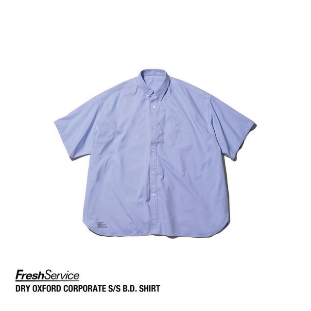 FreshService “DRY OXFORD CORPORATE S/S B.D. SHIRTS”