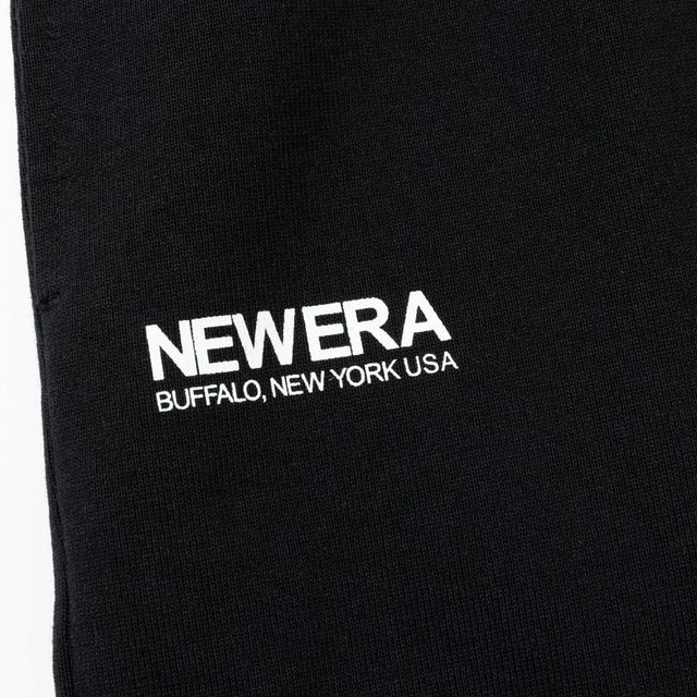 NEW ERA ヘビーウェイト コットン ショートパンツ The Origin ブラック
