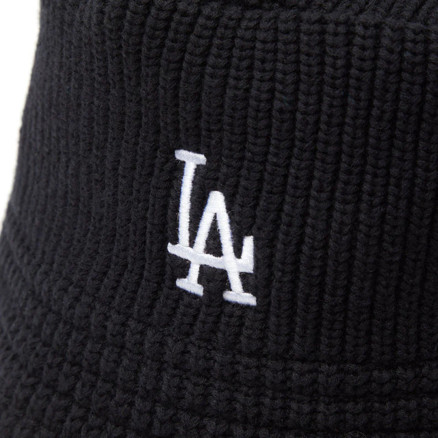 NEW ERA ニットバケット Knit Bucket ロサンゼルス・ドジャース ブラック