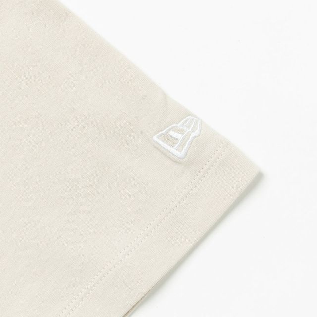 NEW ERA ニューエラ 半袖 オーバーサイズド Tシャツ Panel Tee ストーン/ネイビー