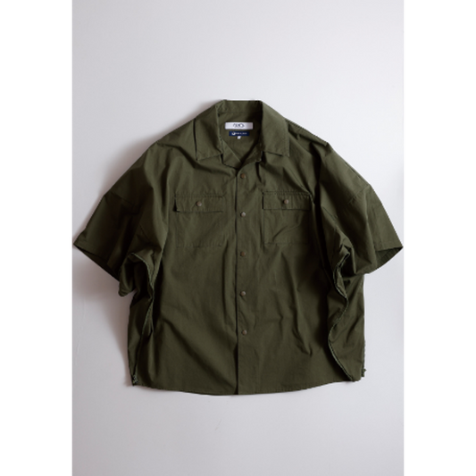 FDMTL FA26SH26C-KH  ZIP KYTE S/S SHIRT