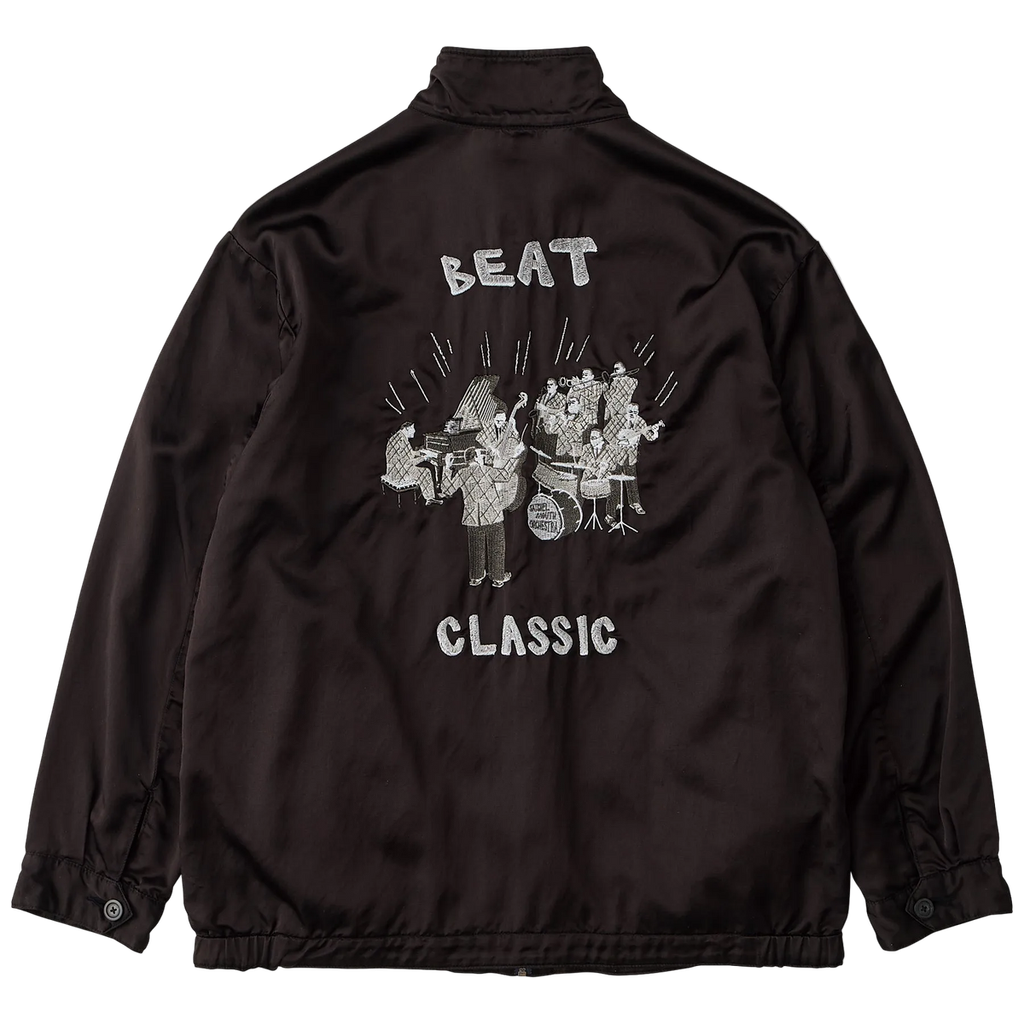 PORTER CLASSIC SATCHEL MOUTH ORCHESTRA REVERSIBLE ZIP UP JACKET