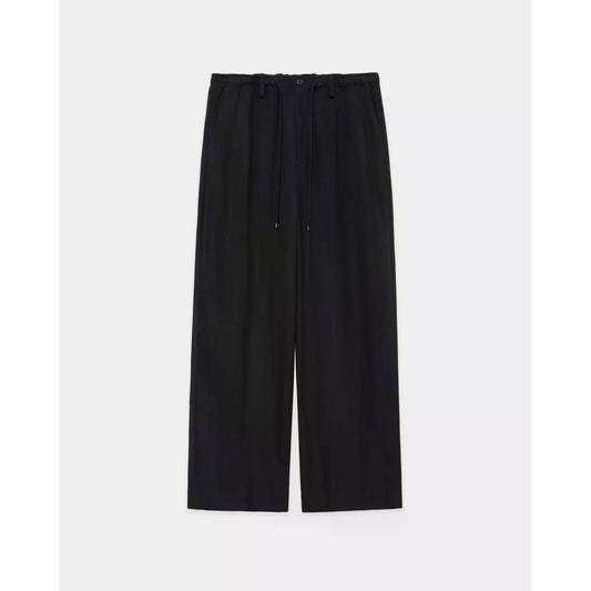 MARKAWARE Organic Cotton Survival Cloth Double Pleated Easy Trousers