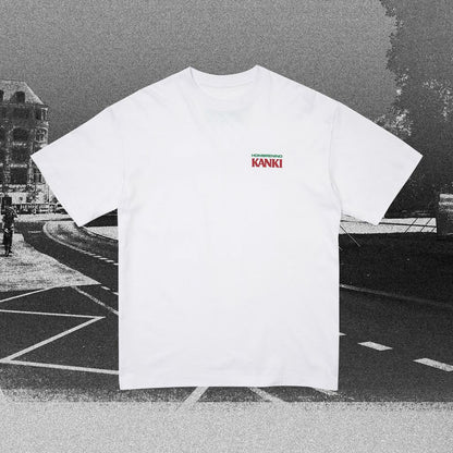 HOMBRE NINO S/S PRINT TEE (CREAM SODA)