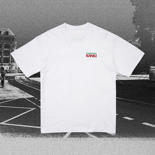 HOMBRE NINO S/S PRINT TEE (CREAM SODA)