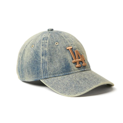 NEW ERA  9TWENTY Over Dye Denim ロサンゼルス・ドジャース ネイビー  15137272