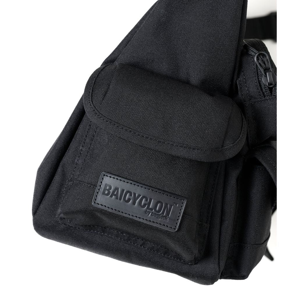 BAICYCLON by Bagjack  MULTI POCKET SHOULDER BAG (SMALL) / BCL-85 BLACK2