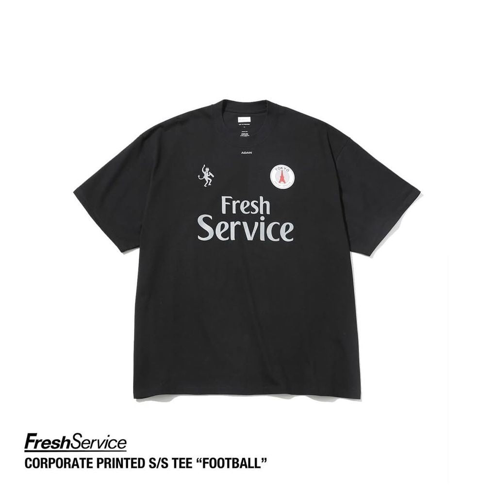 FreshService CORPORATE PRINTED S/S TEE "FOOTBALL"