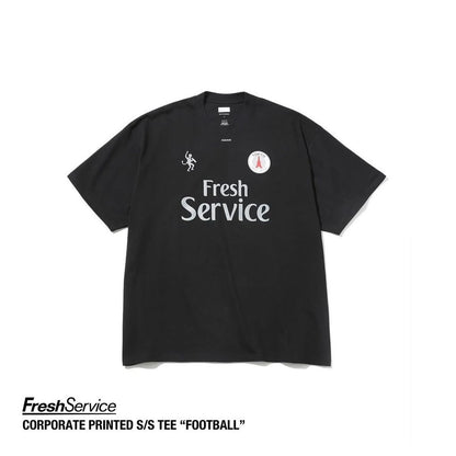 FreshService CORPORATE PRINTED S/S TEE "FOOTBALL"