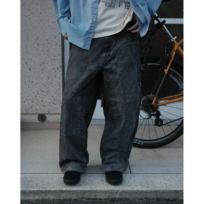 ANACHRONORM AN419 PIGMENT DYED DUCK PAINTER PANTS