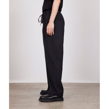 MARKA 2/72 WASHER WOOL TROPICAL COCOON WIDE EASY PANTS