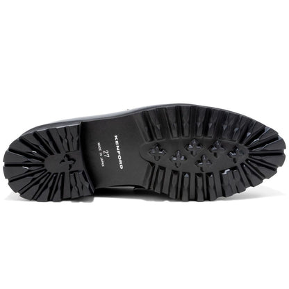 KENFORD MENS TANK SOLE BIT LOAFERS / BLACK