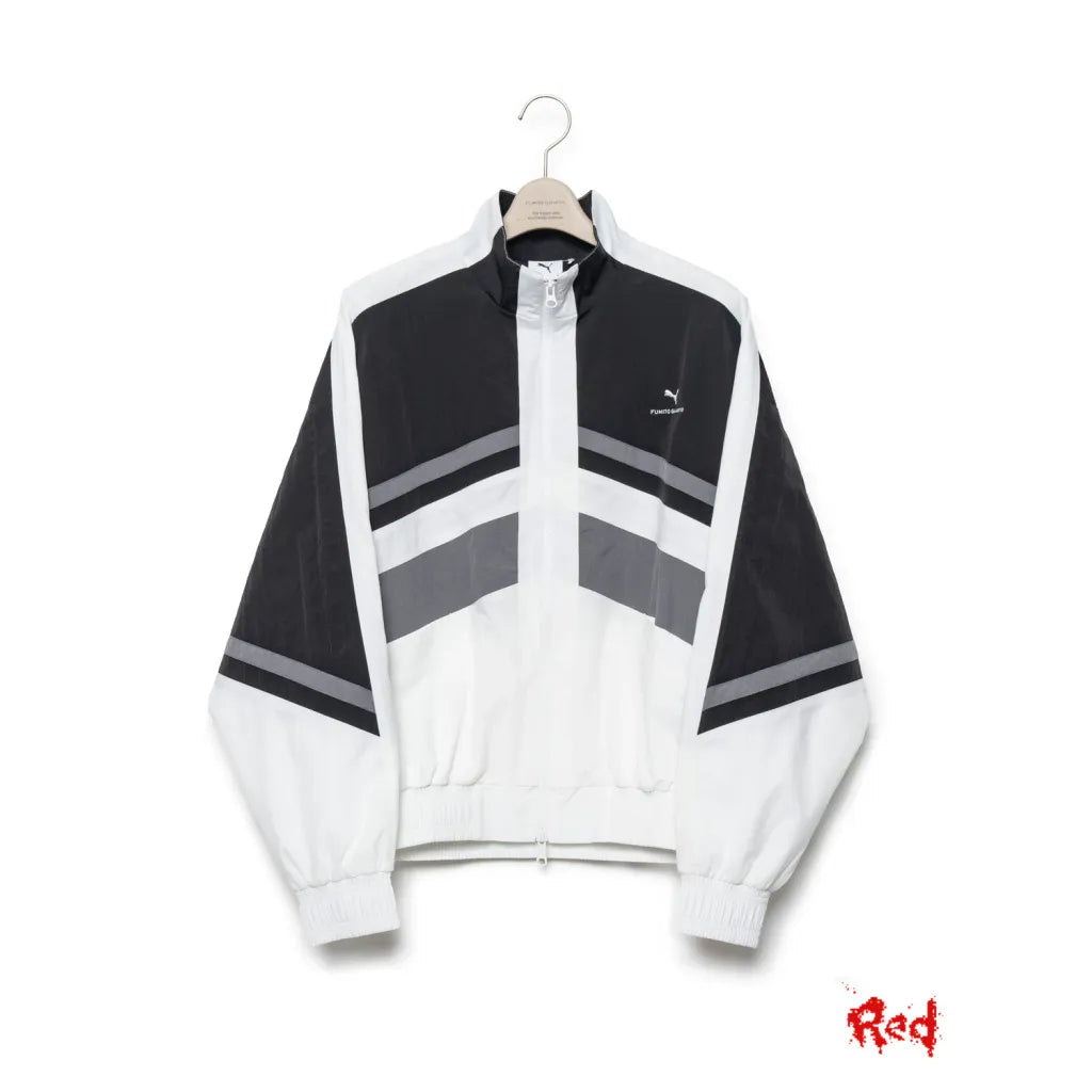 FUMITO GANRYU PUMA Switched Nylon Jk - Black x White