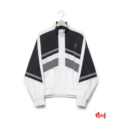 FUMITO GANRYU PUMA Switched Nylon Jk - Black x White