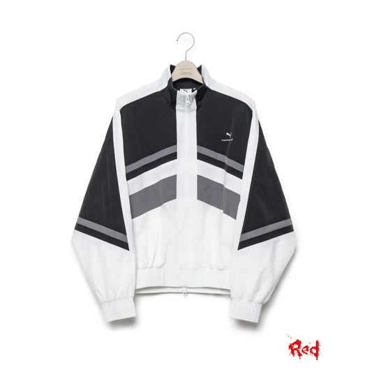 FUMITO GANRYU PUMA Switched Nylon Jk - Black x White