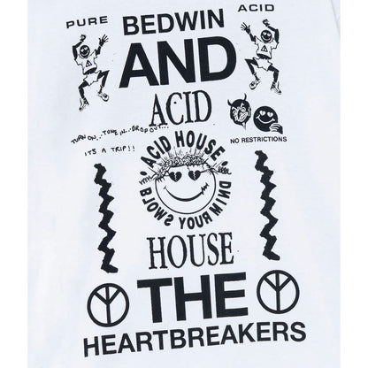 BEDWIN & THE HEARTBREAKERS S/S PRINTED TEE "Acid House"