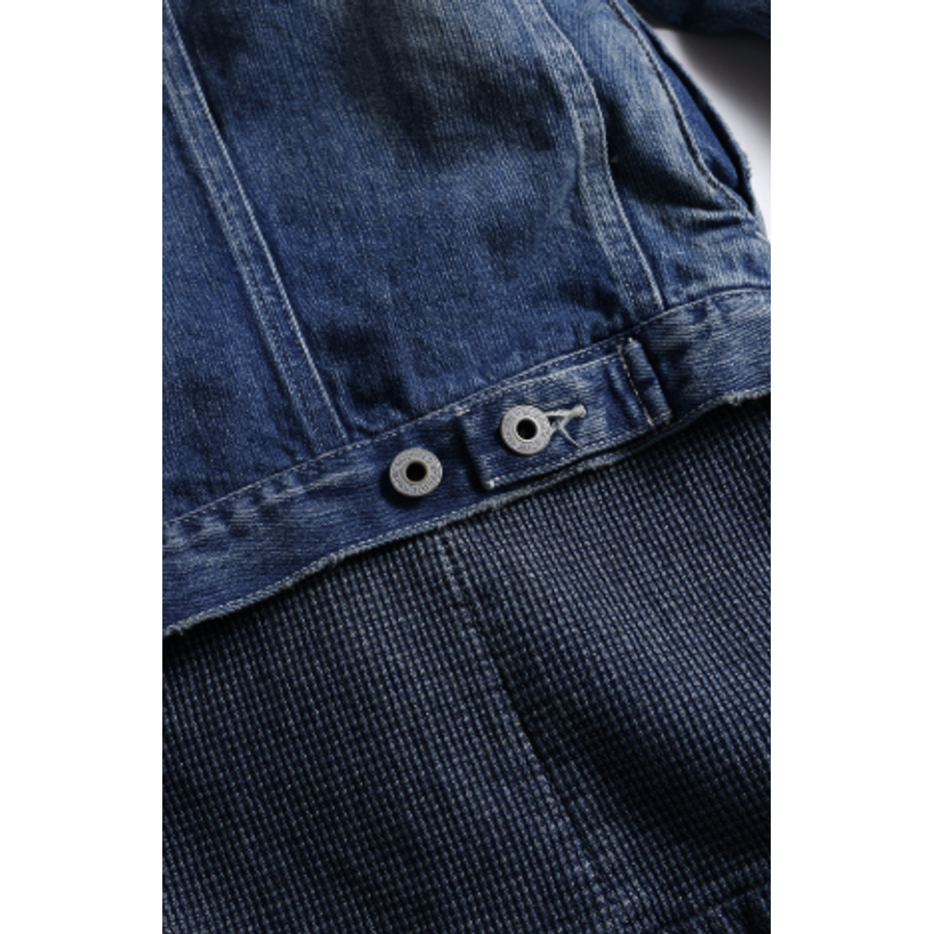 FDMTL FA26JK42U PLEATS LAPEL JACKET 3YR WASH