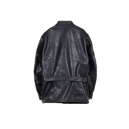 MASSES HORSE LEATHER COAT VINTAGE W